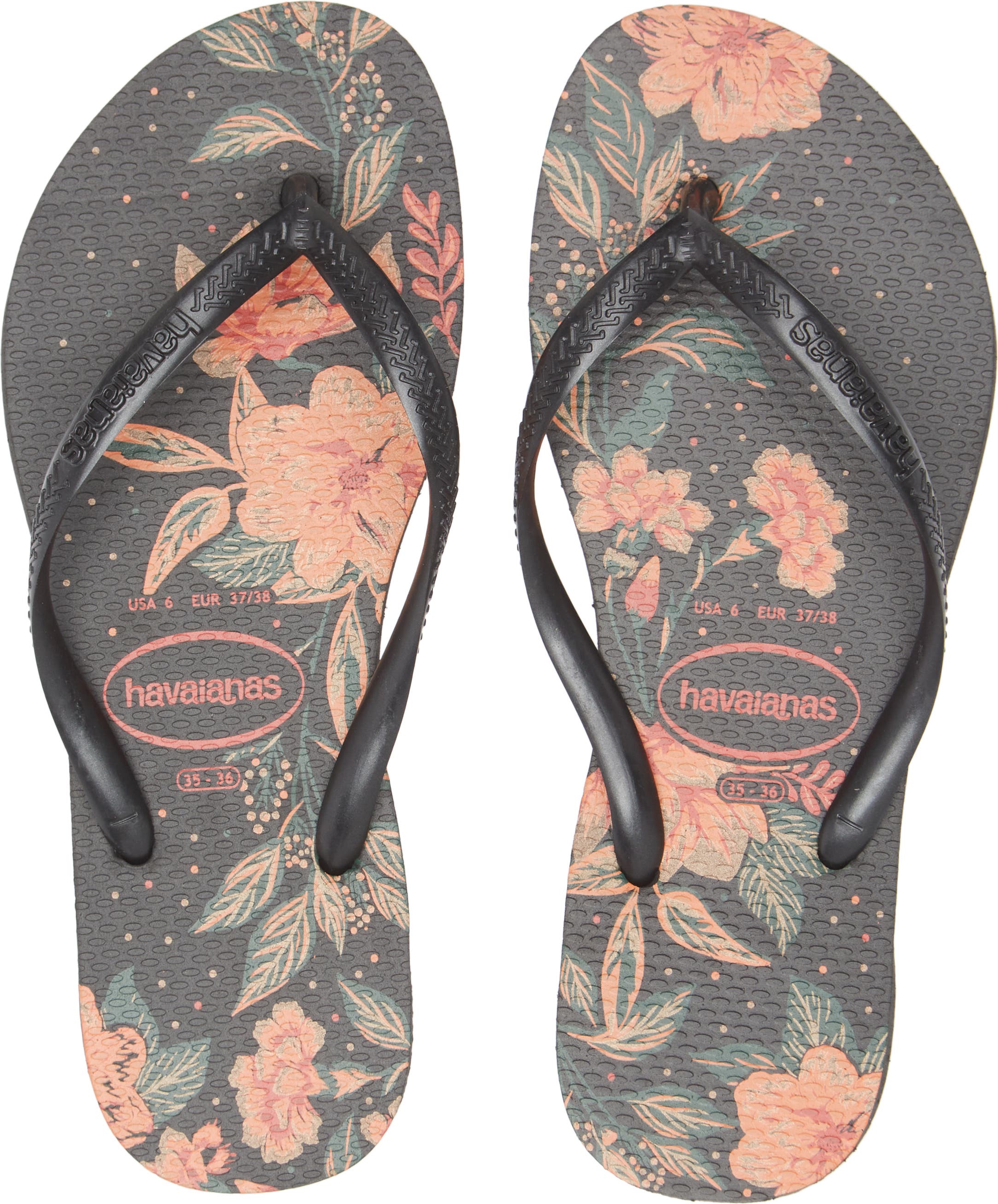 6 RRP $49.99 NWT. Size 35-36. Slim Organic Havaianas Thongs Flip Flops